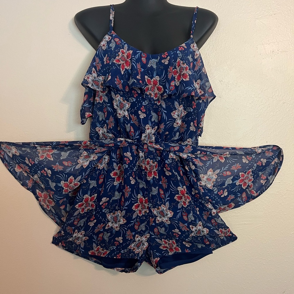 Sheer& gorgeous, soft against your skin. It’s a romper within a dress!
